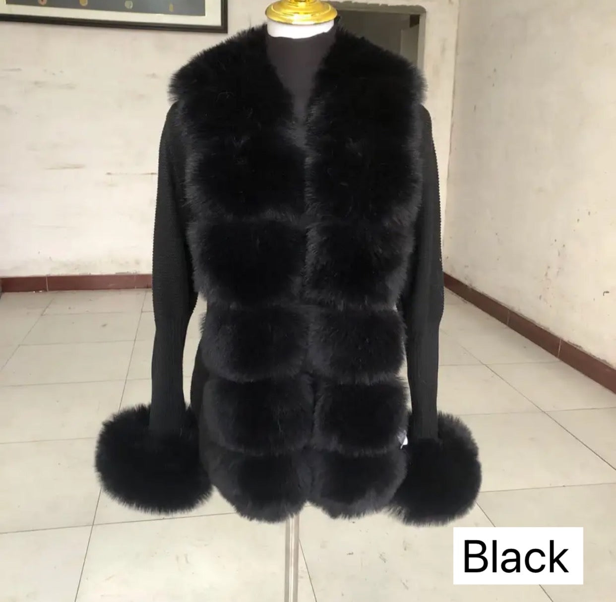 FAUX FUR CARDIGAN✨