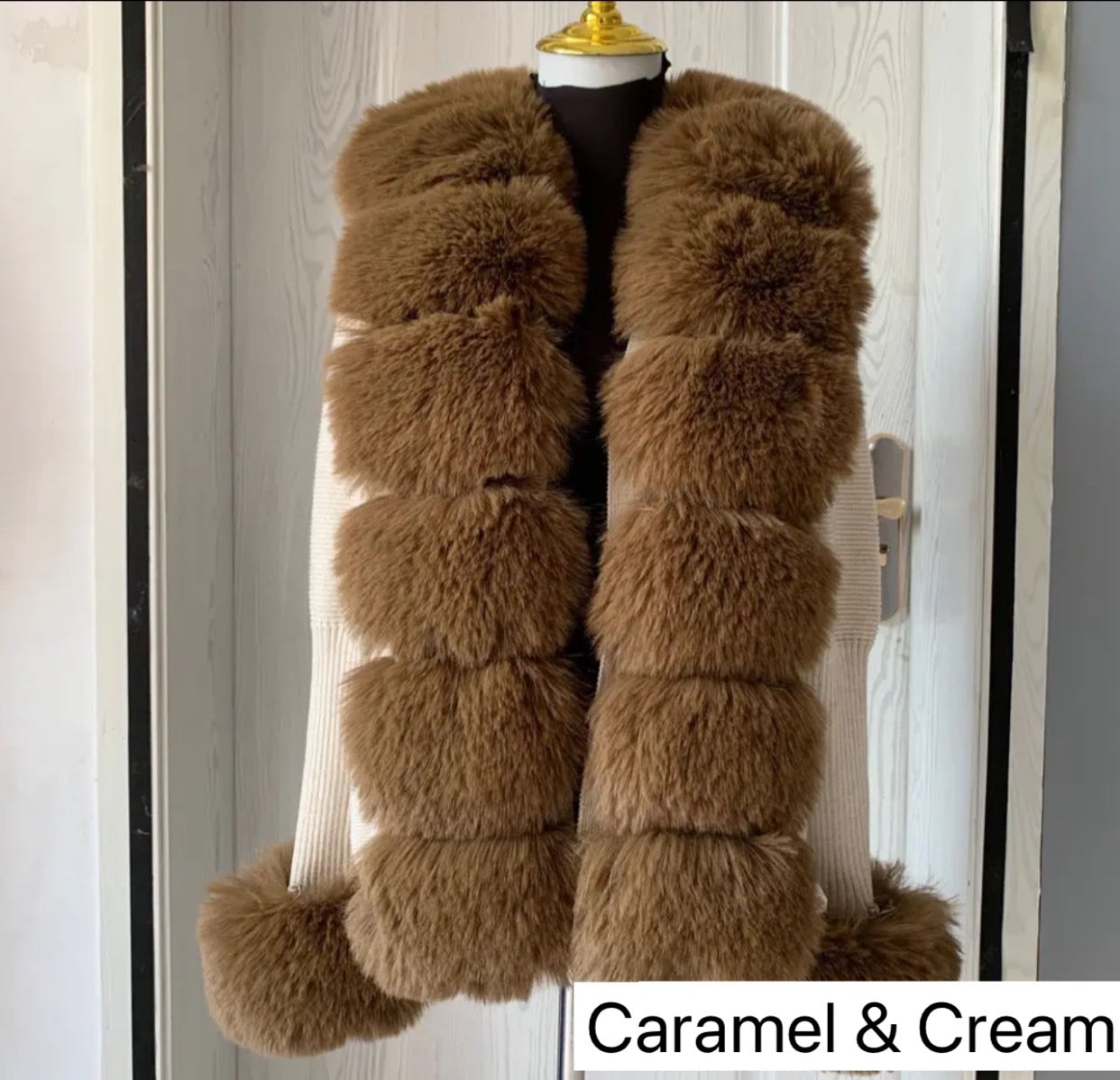 FAUX FUR CARDIGAN✨