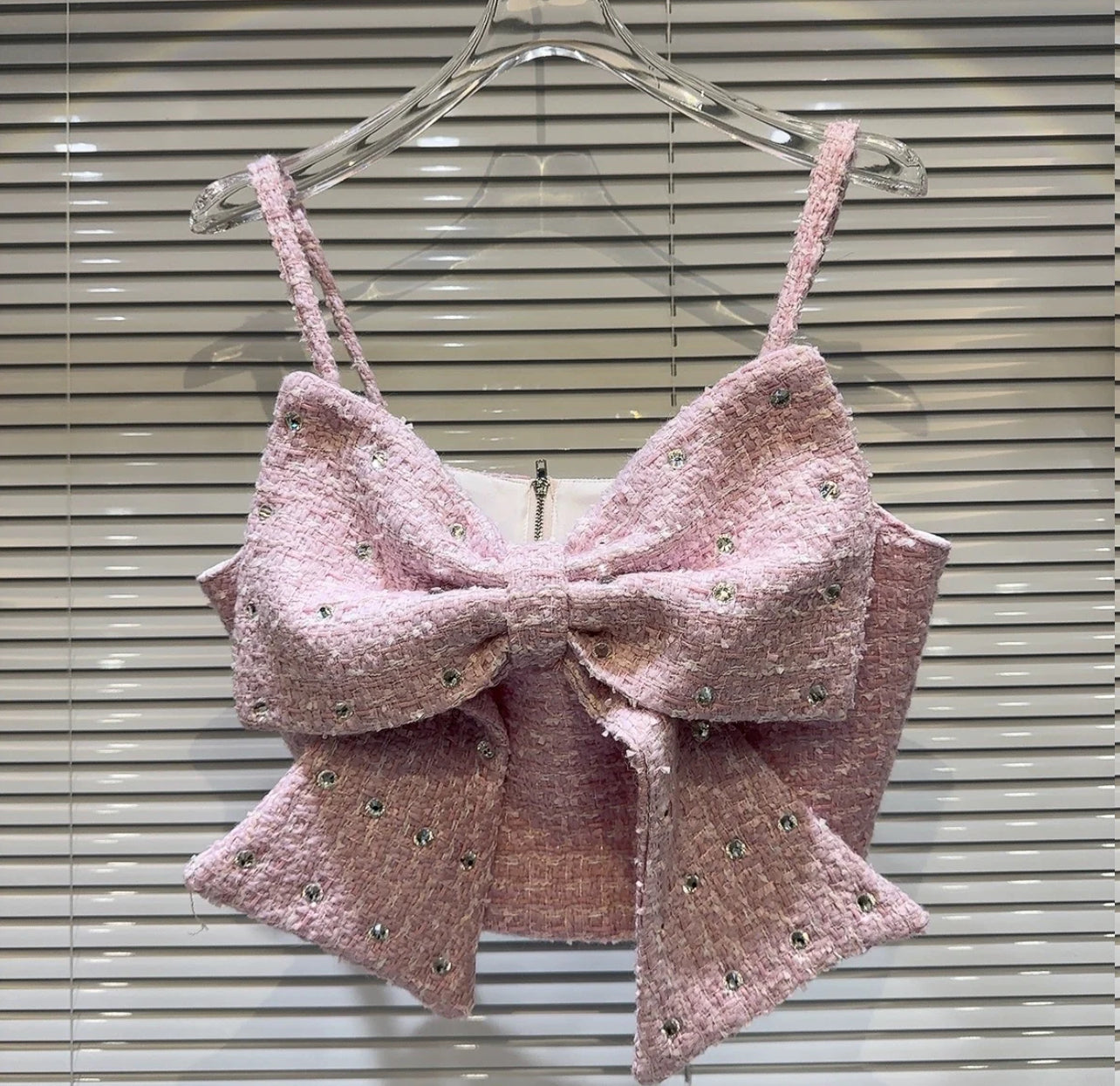 BABY PINK TOP AND SKIRT CO-ORD💝