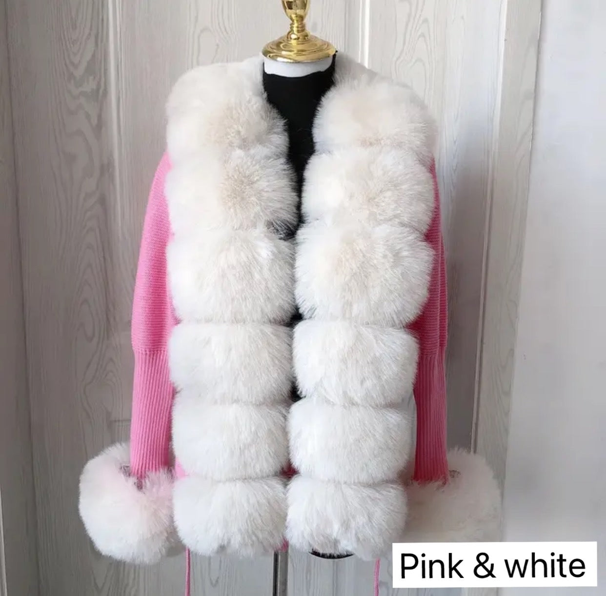 FAUX FUR CARDIGAN✨