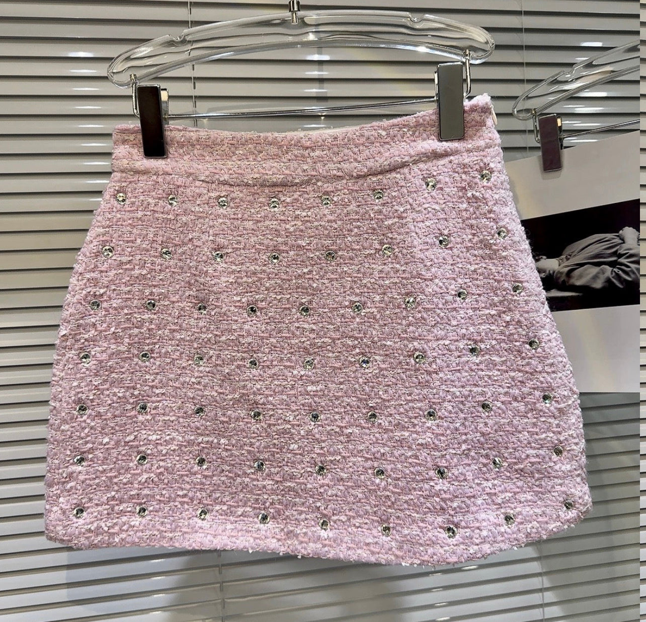 BABY PINK TOP AND SKIRT CO-ORD💝