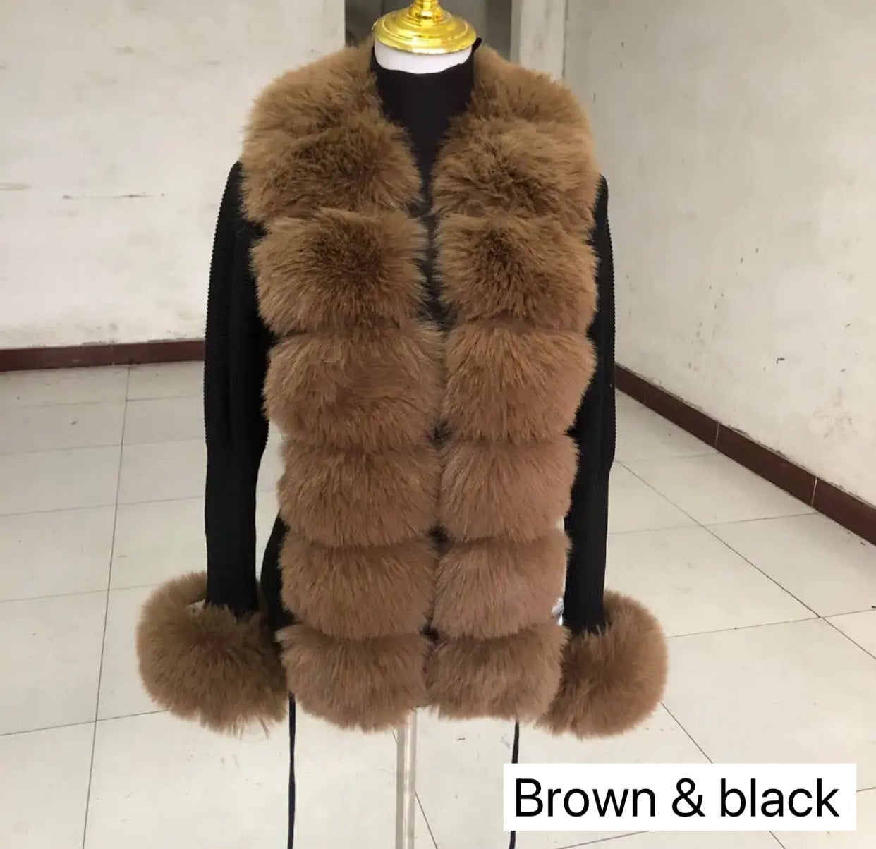 FAUX FUR CARDIGAN✨