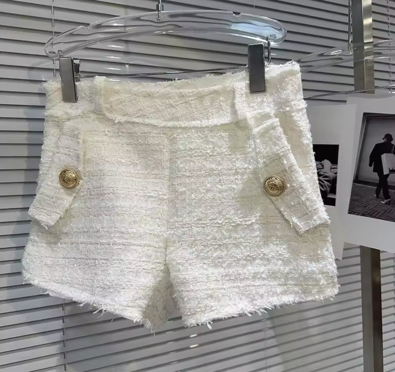 TWEED SHORT CO-ORD🤍