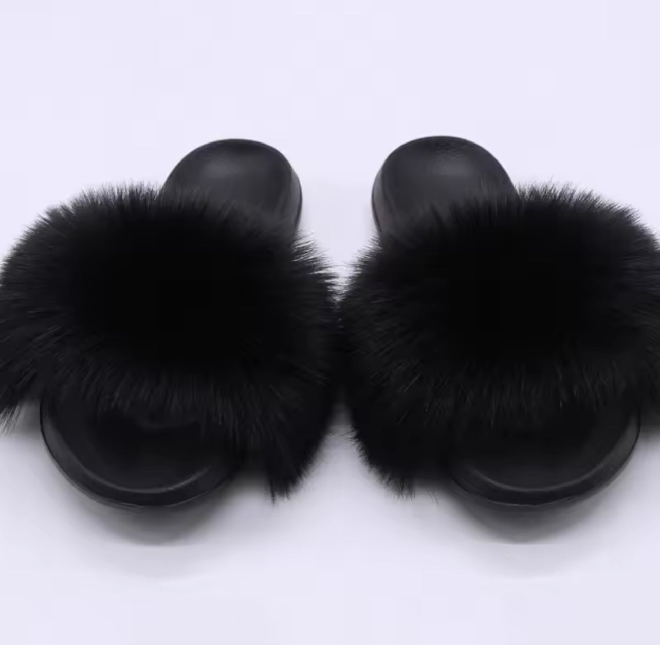 FAUX FUR SLIDERS☀️