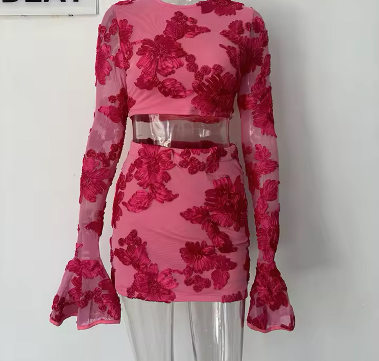 FLOWER CO-ORD🩵