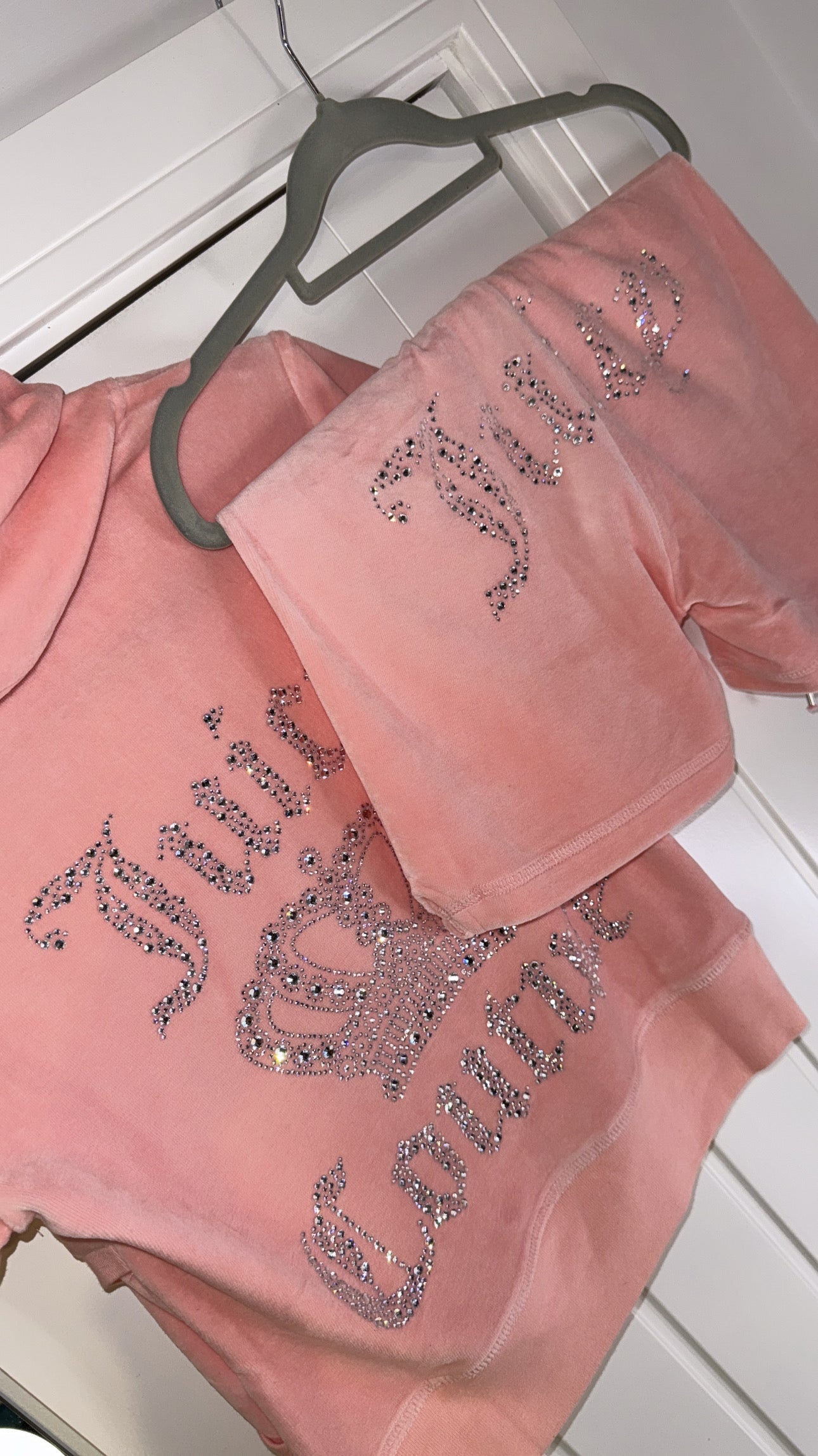 RHINESTONE SHORTS CO-ORD✨🎀