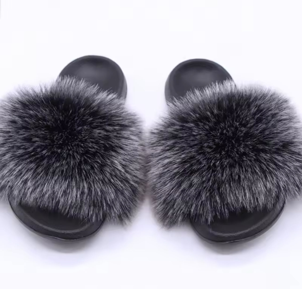 FAUX FUR SLIDERS☀️