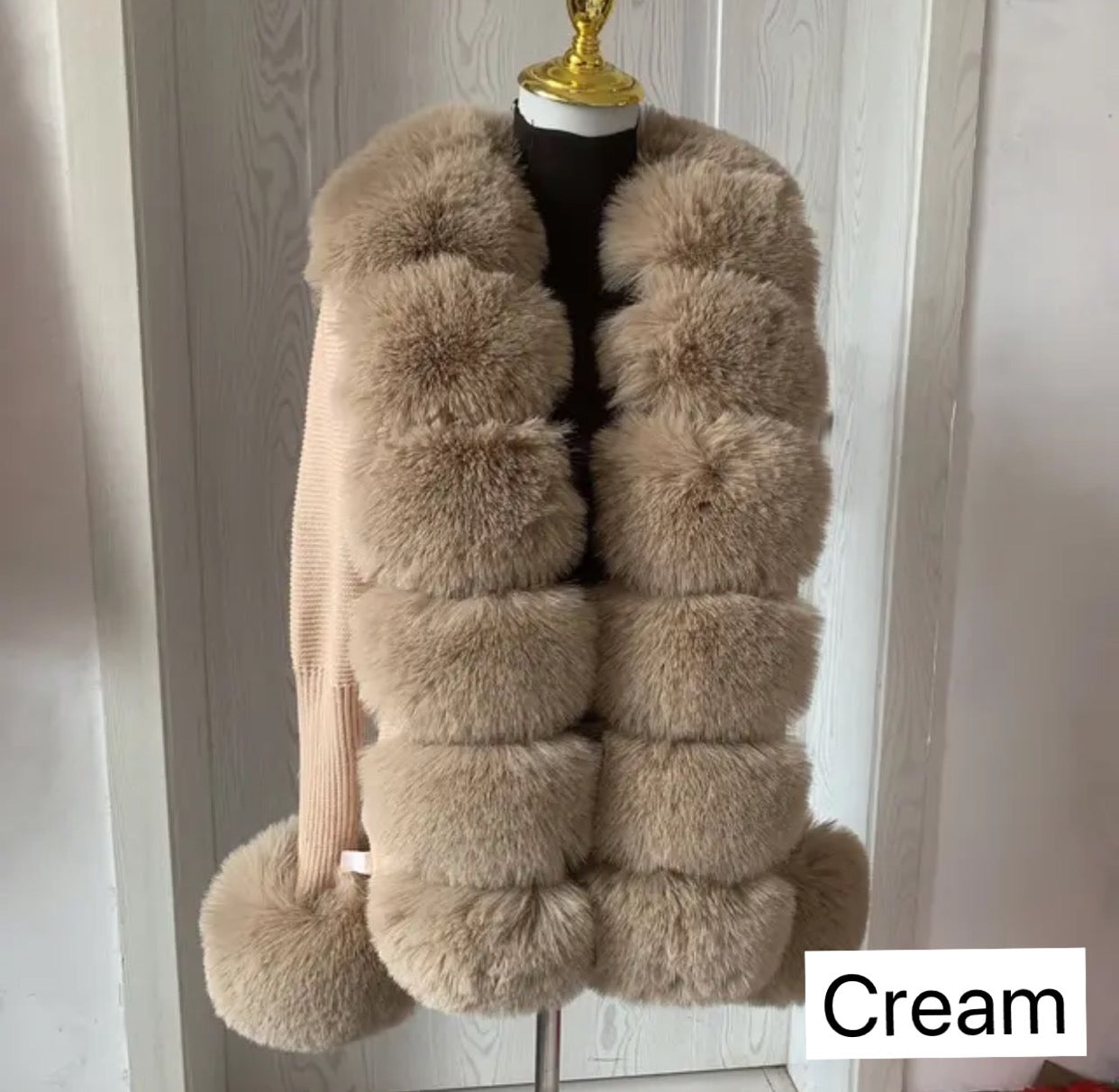 FAUX FUR CARDIGAN✨