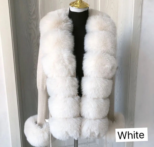 FAUX FUR CARDIGAN✨