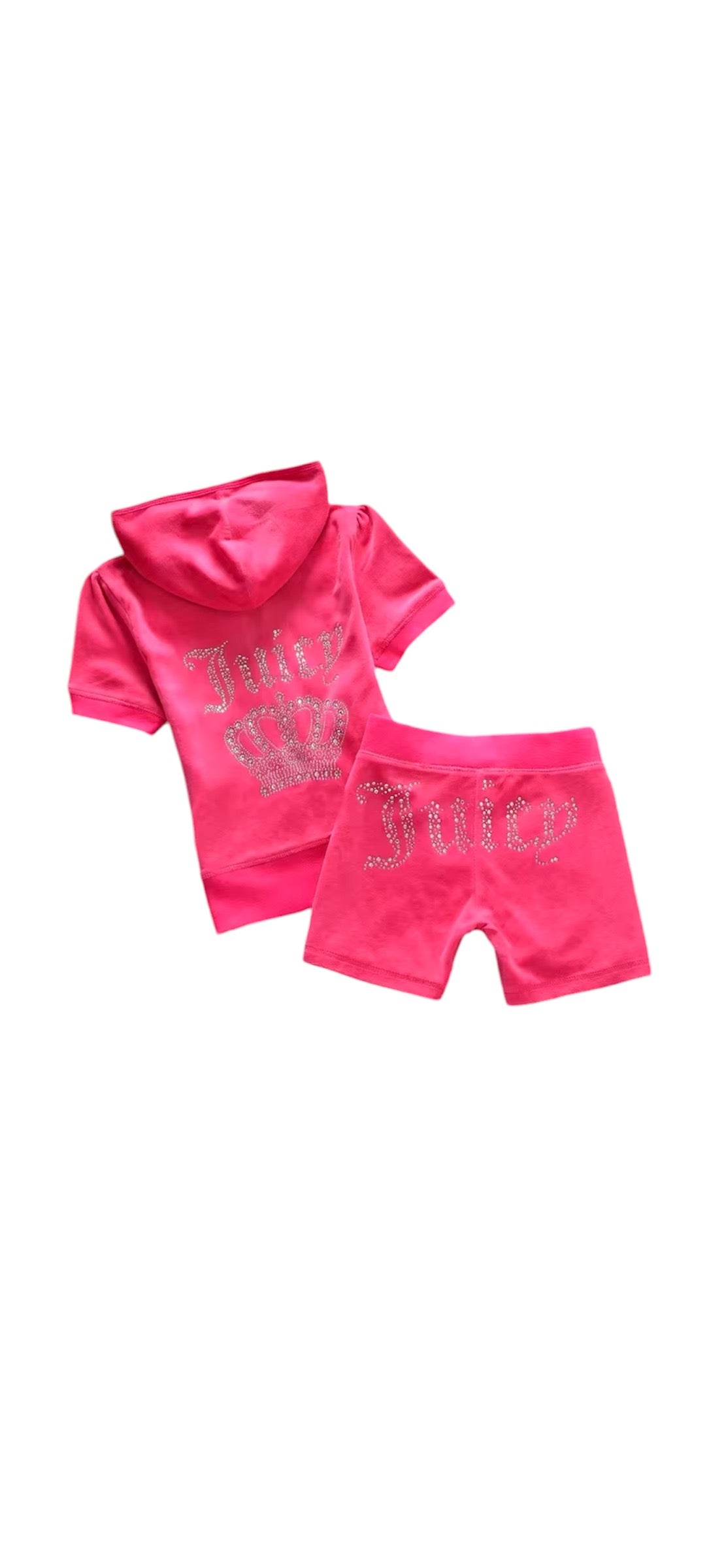 RHINESTONE SHORTS CO-ORD✨🎀