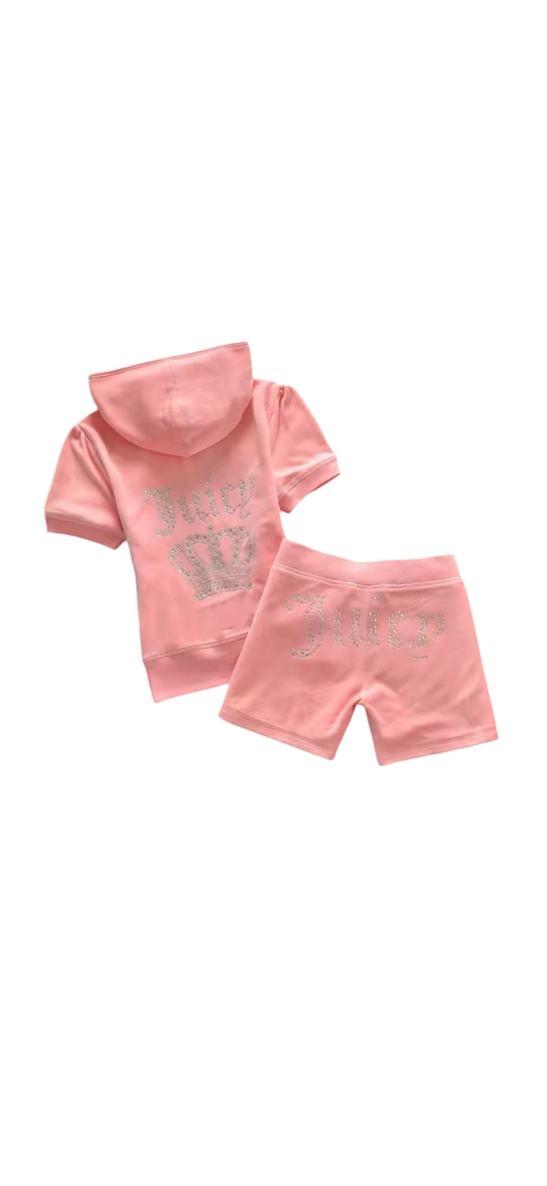 RHINESTONE SHORTS CO-ORD✨🎀